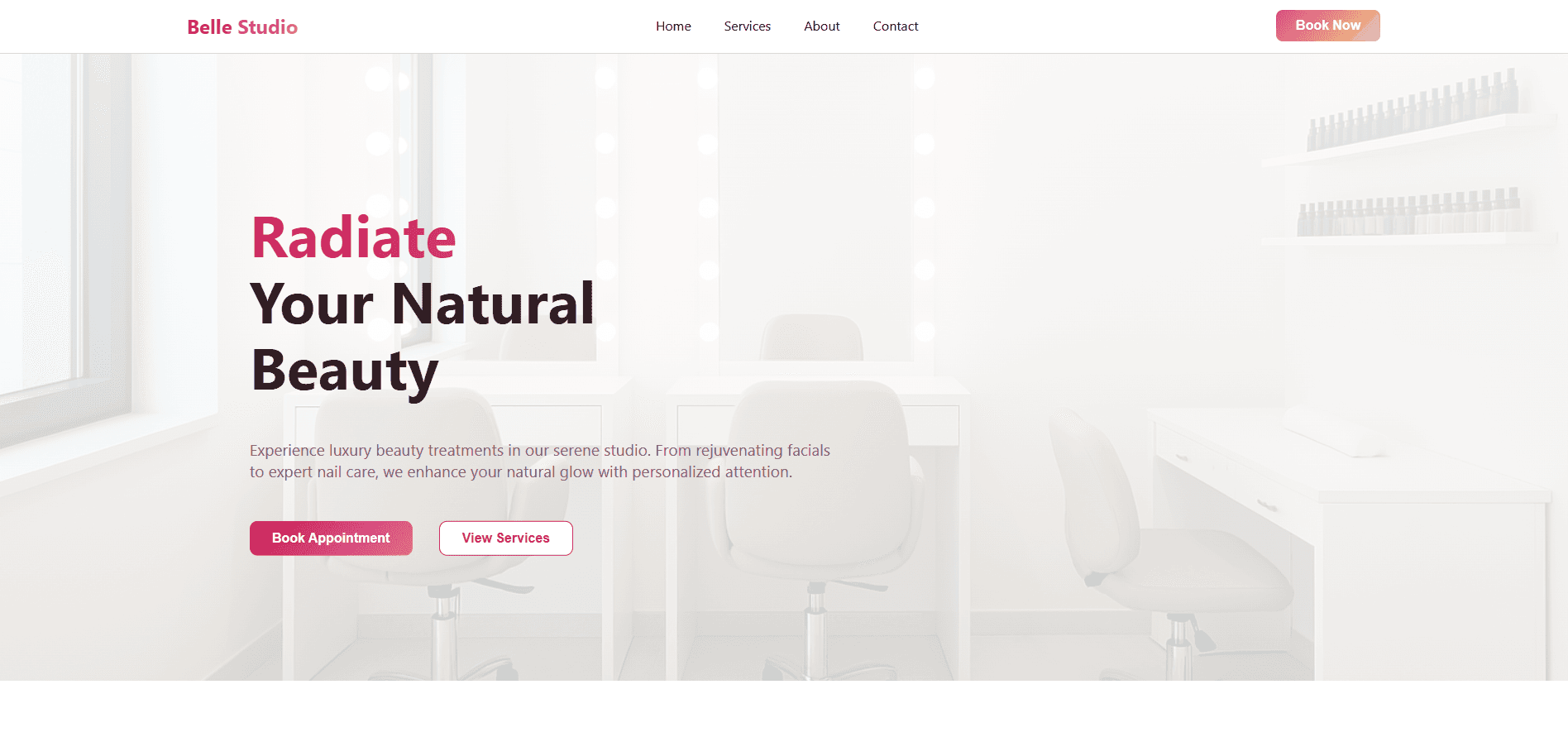 Проект: Belle Studio